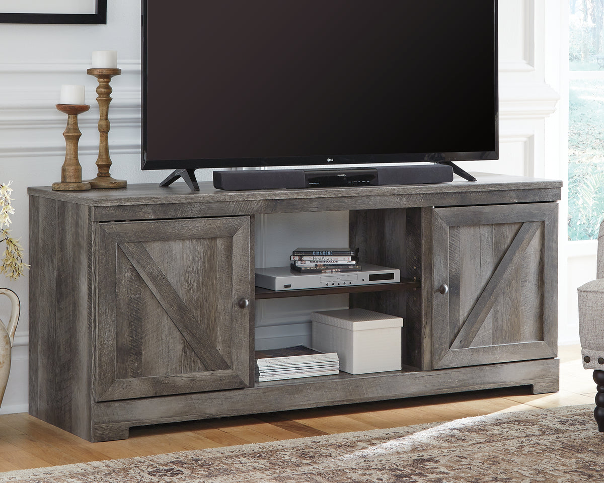 Lullora Furniture - Ashley Furniture - Wynnlow TV Stand - 63" / Gray - W440-68